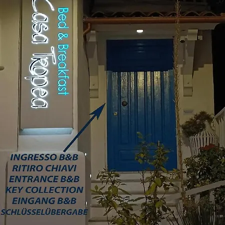 住宿加早餐酒店 Double Room, Air Conditioning, Bathroom, In The Center Of Calabria N6783 特罗佩阿